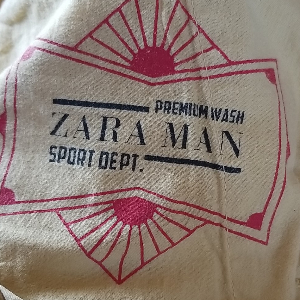 ZARA MAN Modern Chino Pants 38 x 30 Soft yellow - Picture 6 of 6